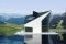 Capteurs solaires sur le toit d'une maison