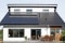 L'image montre un système photovoltaïque Viessmann avec 10 modules comme image symbolique pour la maintenance PV.